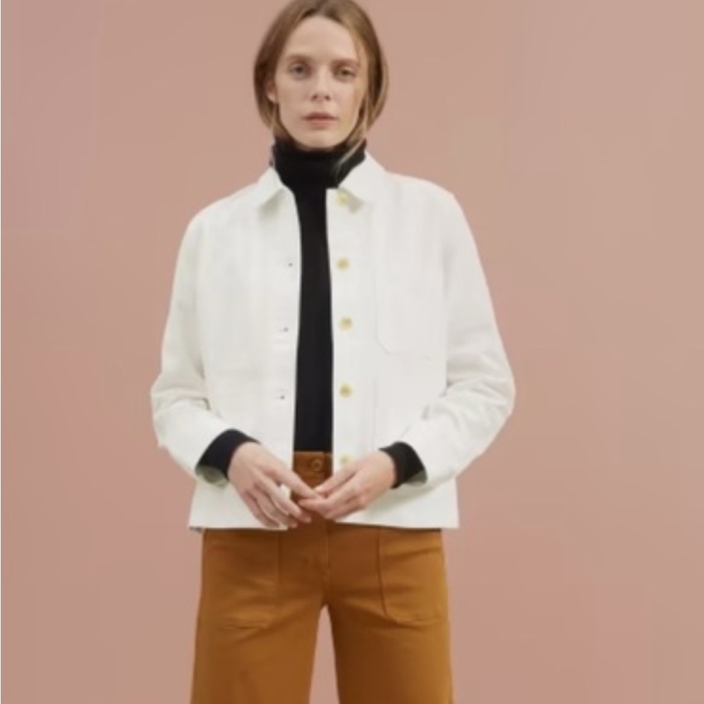 Everlane white jacket